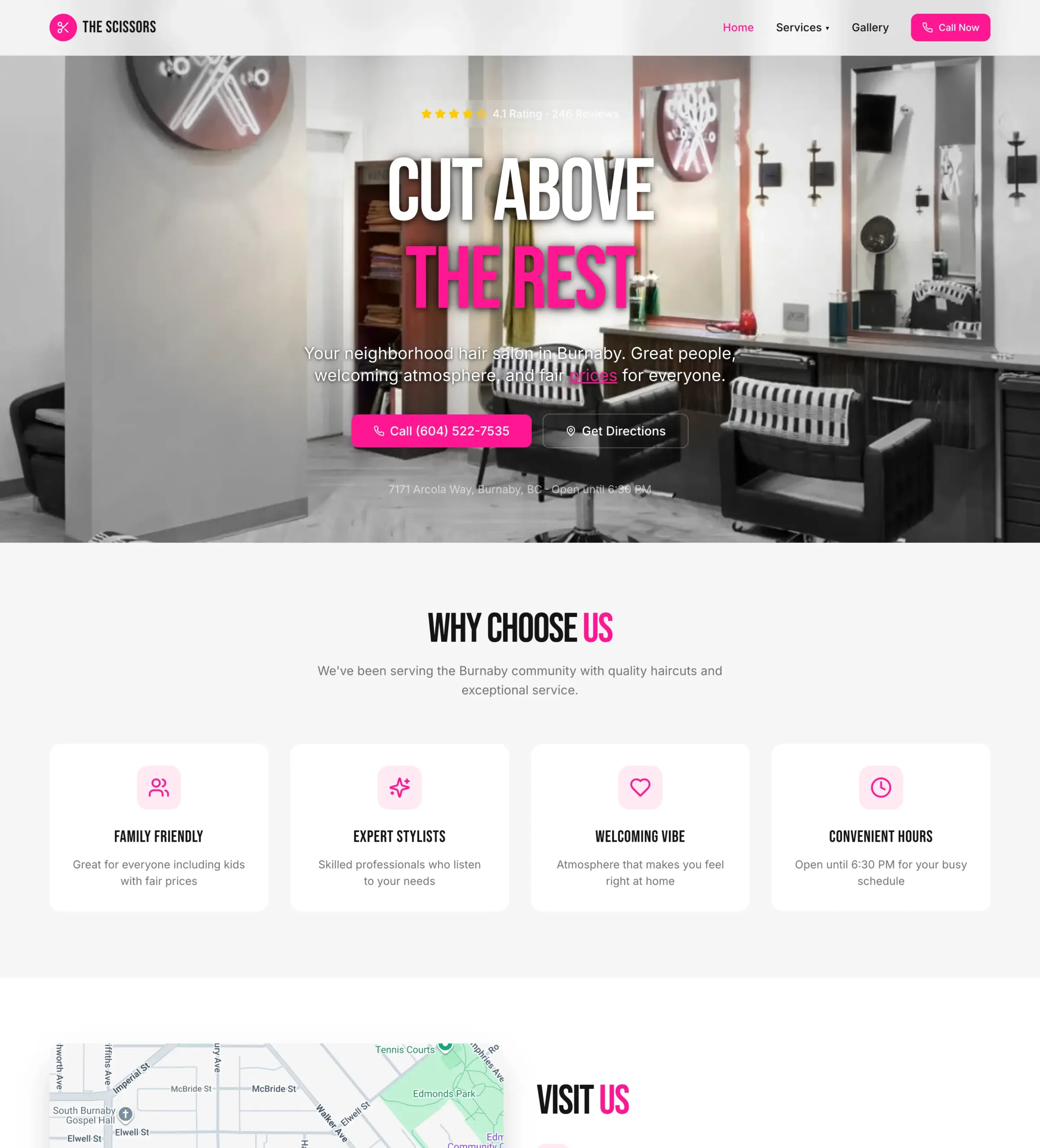 The Scissors Hair Salon